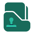 Document folder report icon